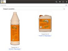 Tablet Screenshot of pegma.de